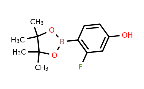 CAS 1029439-02-8 | 3-Fluoro-4-(4,4,5,5-tetramethyl-1,3,2-dioxaborolan-2-YL)phenol