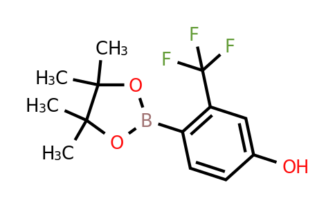 CAS 1029439-76-6 | 4-(4,4,5,5-Tetramethyl-1,3,2-dioxaborolan-2-YL)-3-(trifluoromethyl)phenol