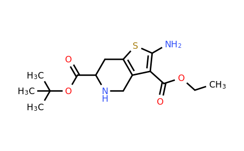 CAS 1029689-67-5 | Ethyl 2-amino-6-BOC-4,7-dihydro-5H-thieno[3,2-C]pyridine-3-carboxylate