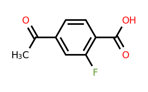 CAS 1029714-95-1 | 4-acetyl-2-fluorobenzoic acid