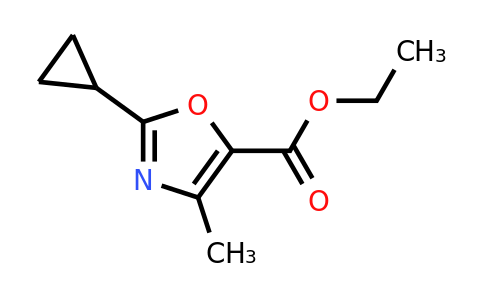 CAS 1030014-04-0 | ethyl 2-cyclopropyl-4-methyl-1,3-oxazole-5-carboxylate