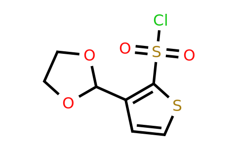 CAS 103011-38-7 | 3-(1,3-Dioxolan-2-yl)thiophene-2-sulfonyl chloride