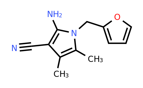 CAS 103026-02-4 | 2-amino-1-[(furan-2-yl)methyl]-4,5-dimethyl-1H-pyrrole-3-carbonitrile