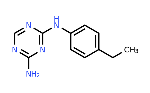 CAS 1030422-98-0 | N2-(4-Ethylphenyl)-1,3,5-triazine-2,4-diamine