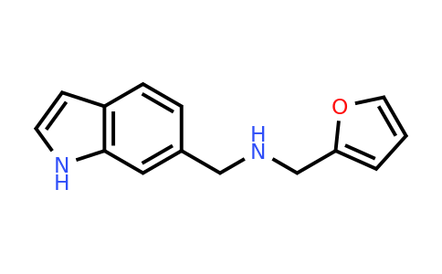CAS 1030430-14-8 | N-((1H-Indol-6-yl)methyl)-1-(furan-2-yl)methanamine