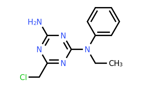 CAS 1030477-00-9 | 6-(Chloromethyl)-N2-ethyl-N2-phenyl-1,3,5-triazine-2,4-diamine