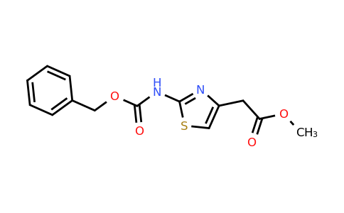 CAS 103053-97-0 | Methyl 2-(2-(((benzyloxy)carbonyl)amino)thiazol-4-yl)acetate