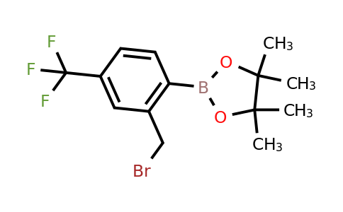 CAS 1030832-46-2 | 2-[2-(bromomethyl)-4-(trifluoromethyl)phenyl]-4,4,5,5-tetramethyl-1,3,2-dioxaborolane