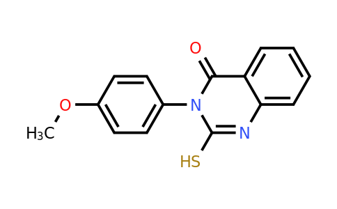 CAS 1031-88-5 | 3-(4-methoxyphenyl)-2-sulfanyl-3,4-dihydroquinazolin-4-one