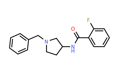 CAS 1031205-66-9 | N-(1-Benzylpyrrolidin-3-yl)-2-fluorobenzamide