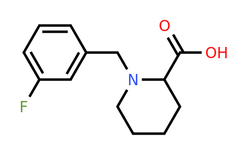 CAS 1031317-91-5 | 1-(3-Fluorobenzyl)-2-carboxypiperidine