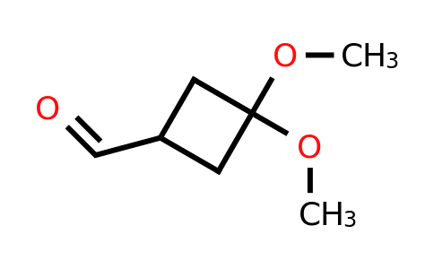 CAS 1031334-86-7 | 3,3-dimethoxycyclobutane-1-carbaldehyde