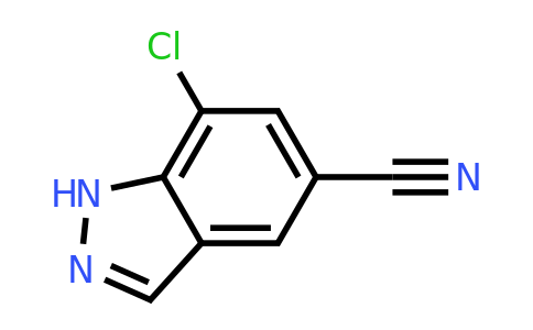 CAS 1031417-56-7 | 7-Chloro-1H-indazole-5-carbonitrile