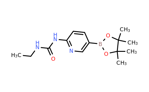 CAS 1031431-96-5 | 1-ethyl-3-(5-(4,4,5,5-tetramethyl-1,3,2-dioxaborolan-2-yl)pyridin-2-yl)urea