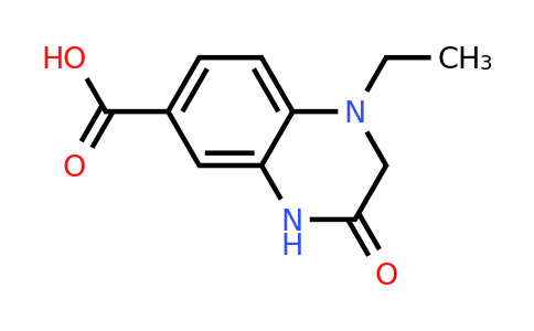 CAS 1031655-17-0 | 1-ethyl-3-oxo-1,2,3,4-tetrahydroquinoxaline-6-carboxylic acid
