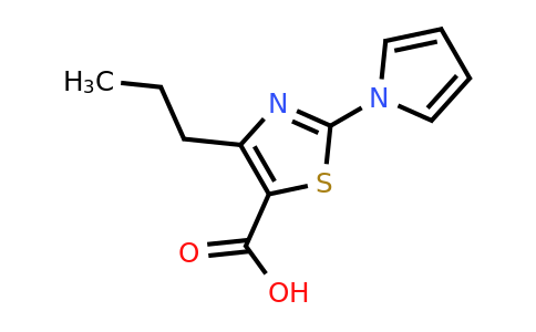 CAS 1031672-01-1 | 4-Propyl-2-(1H-pyrrol-1-yl)-1,3-thiazole-5-carboxylic acid