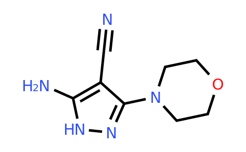 CAS 103184-16-3 | 5-amino-3-(morpholin-4-yl)-1H-pyrazole-4-carbonitrile