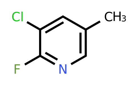 CAS 1031929-23-3 | 3-Chloro-2-fluoro-5-methylpyridine