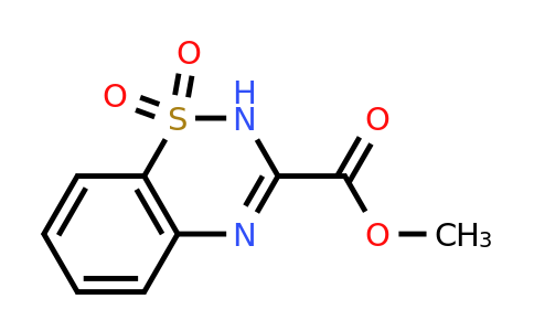 CAS 1031967-52-8 | methyl 1,1-dioxo-2H-1lambda6,2,4-benzothiadiazine-3-carboxylate