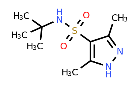 CAS 1032038-96-2 | N-tert-Butyl-3,5-dimethyl-1H-pyrazole-4-sulfonamide
