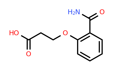 CAS 103204-34-8 | 3-(2-carbamoylphenoxy)propanoic acid