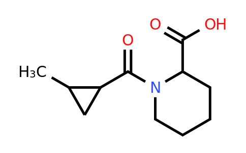 CAS 1032056-94-2 | 1-(2-Methylcyclopropanecarbonyl)piperidine-2-carboxylic acid