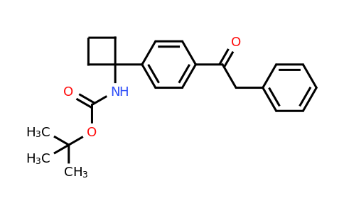 CAS 1032349-98-6 | tert-butyl N-{1-[4-(2-phenylacetyl)phenyl]cyclobutyl}carbamate