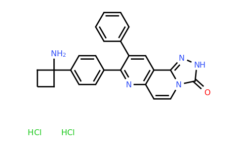 CAS 1032350-13-2 | 8-[4-(1-Aminocyclobutyl)phenyl]-9-phenyl-1,2,4-triazolo[3,4-F][1,6]naphthyridin-3(2H)-one dihydrochloride
