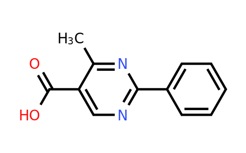 CAS 103249-79-2 | 4-Methyl-2-phenylpyrimidine-5-carboxylic acid