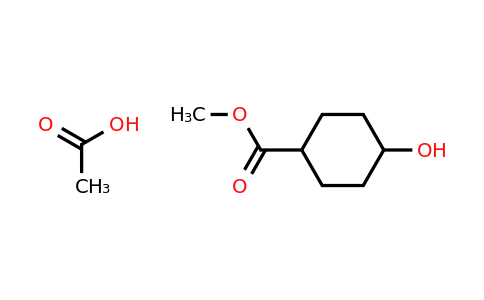 CAS 103260-78-2 | 4-Hydroxy-cyclohexanecarboxylic acid methyl ester acetate