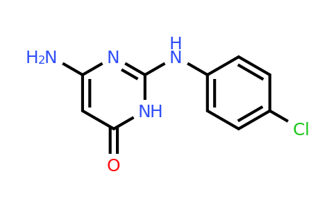 CAS 103263-80-5 | 6-Amino-2-((4-chlorophenyl)amino)pyrimidin-4(3H)-one