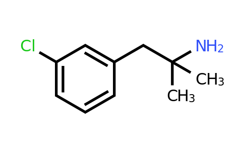 CAS 103273-65-0 | 1-(3-Chlorophenyl)-2-methylpropan-2-amine