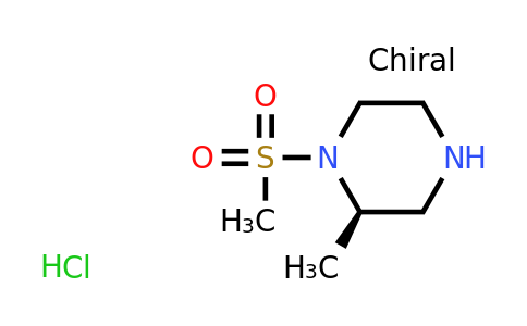CAS 1032757-87-1 | (2R)-1-methanesulfonyl-2-methylpiperazine hydrochloride