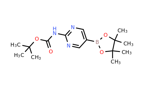 CAS 1032758-88-5 | tert-Butyl (5-(4,4,5,5-tetramethyl-1,3,2-dioxaborolan-2-yl)pyrimidin-2-yl)carbamate