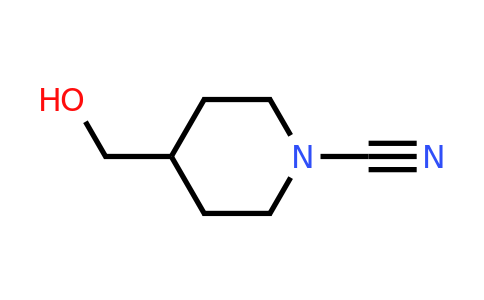 CAS 1032824-91-1 | 4-(Hydroxymethyl)piperidine-1-carbonitrile