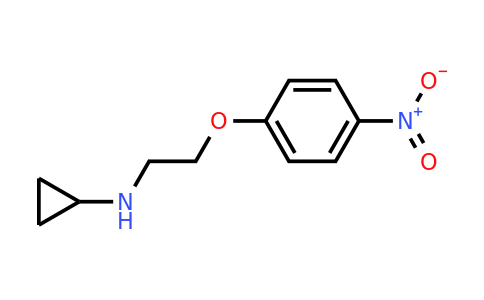 CAS 1033201-53-4 | N-(2-(4-Nitrophenoxy)ethyl)cyclopropanamine