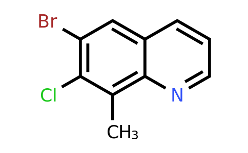 CAS 1033202-16-2 | 6-Bromo-7-chloro-8-methylquinoline
