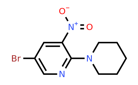 CAS 1033202-41-3 | 5-Bromo-3-nitro-2-(piperidin-1-yl)pyridine