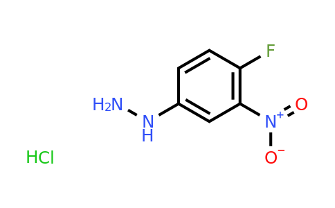 CAS 1033439-46-1 | (4-fluoro-3-nitrophenyl)hydrazine hydrochloride