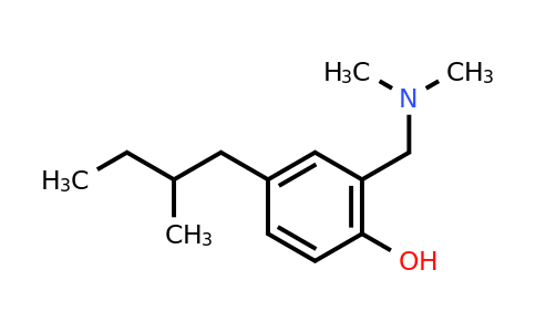 CAS 1033463-17-0 | 2-((Dimethylamino)methyl)-4-(2-methylbutyl)phenol