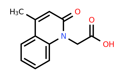 CAS 103368-21-4 | 2-(4-Methyl-2-oxoquinolin-1(2H)-yl)acetic acid