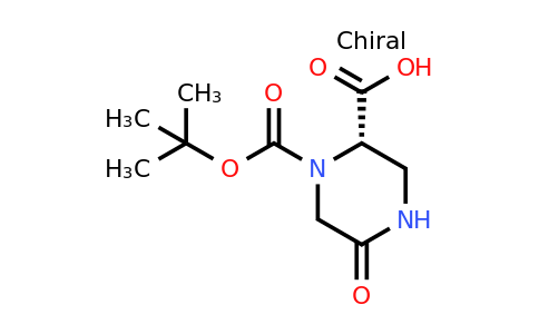 CAS 1033713-11-9 | (S)-5-Oxo-piperazine-1,2-dicarboxylic acid 1-tert-butyl ester