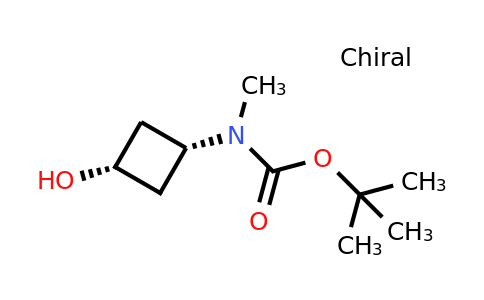 CAS 1033718-10-3 | tert-butyl n-(cis-3-hydroxycyclobutyl)-n-methylcarbamate