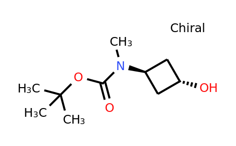 CAS 1033718-20-5 | tert-butyl n-(trans-3-hydroxycyclobutyl)-n-methylcarbamate