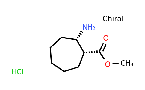 CAS 1033755-85-9 | rac-methyl (1R,2S)-2-aminocycloheptane-1-carboxylate hydrochloride