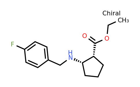 CAS 1033756-46-5 | Ethyl (1R,2S)-2-(4-Fluorobenzylamino)cyclopentanecarboxylate