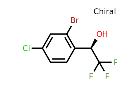 CAS 1033805-25-2 | (1R)-1-(2-bromo-4-chlorophenyl)-2,2,2-trifluoroethan-1-ol