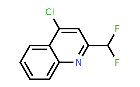 CAS 1034269-85-6 | 4-Chloro-2-(difluoromethyl)quinoline