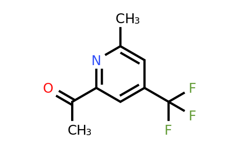 CAS 1034433-86-7 | 1-[6-Methyl-4-(trifluoromethyl)pyridin-2-YL]ethanone