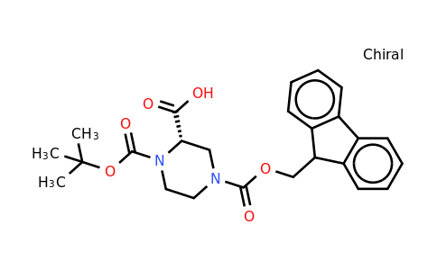 CAS 1034574-30-5 | (S)-1-N-BOC-4-N-Fmoc-piperazine-2-carboxylic acid